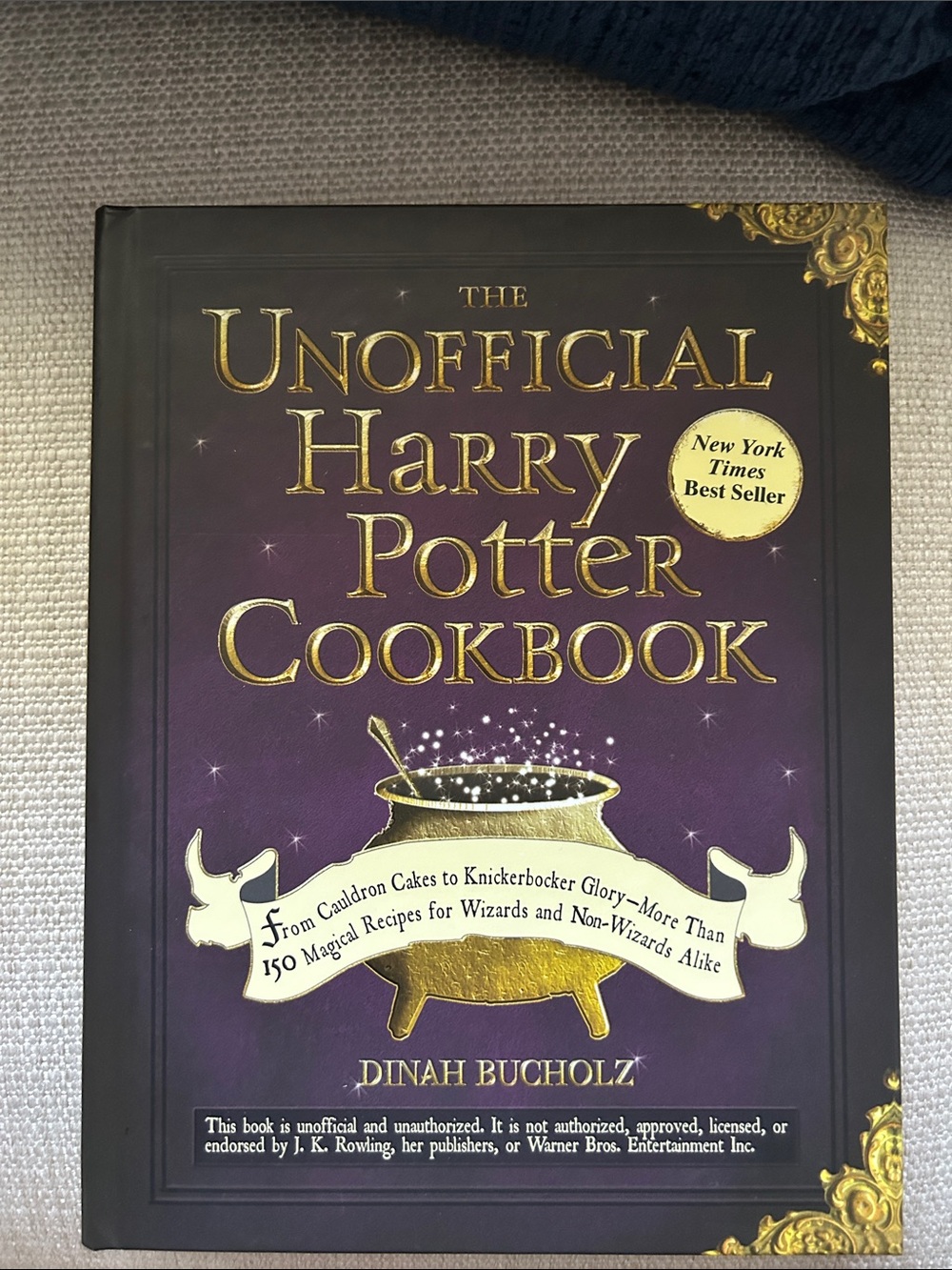 The Unofficial Harry Potter Cookbook — Purple Cover